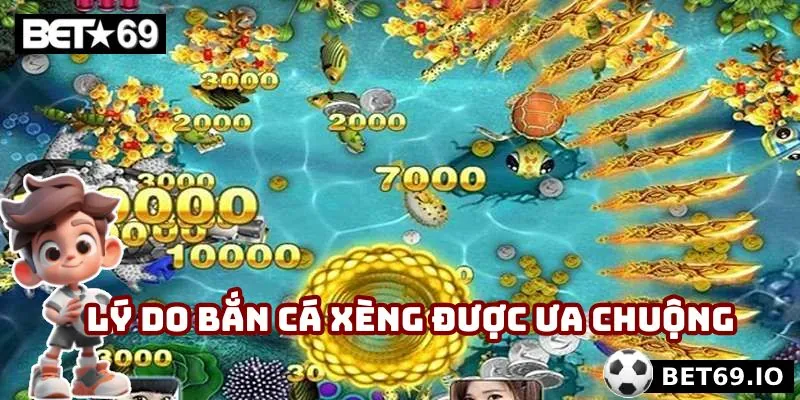 Bắn Cá Xèng - Không Gian Đại Dương Săn Thưởng Lôi Cuốn 3 Lý do bắn cá xèng được ưa chuộng